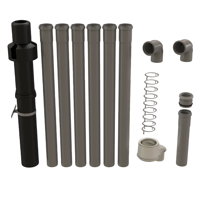 Single wall - Large diameter